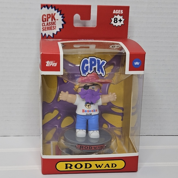 New In Box Garbage Pail Kids Classic Series Rod Wad Figure - Picture 3 of 7